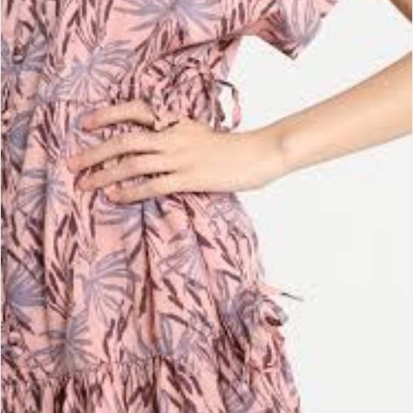 Madewell Button Front Tiered Shirt Dress - Picture 3 of 12